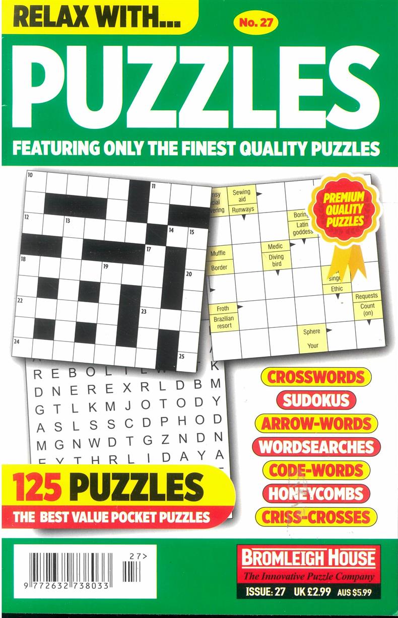 Relax With Puzzles - NO 27