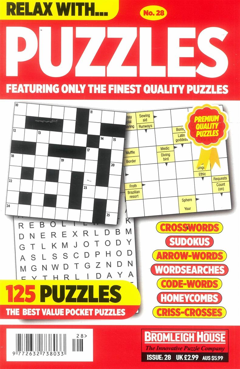 Relax With Puzzles - NO 28
