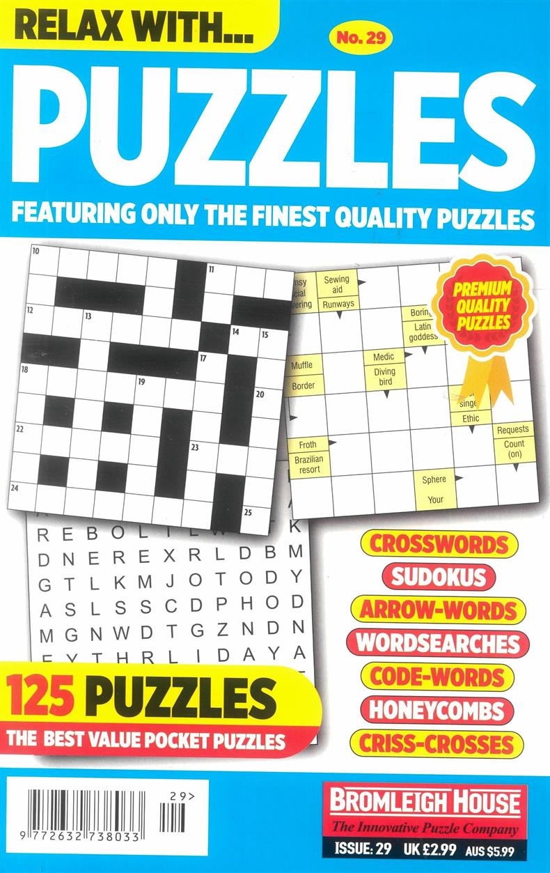 Relax With Puzzles - NO 29