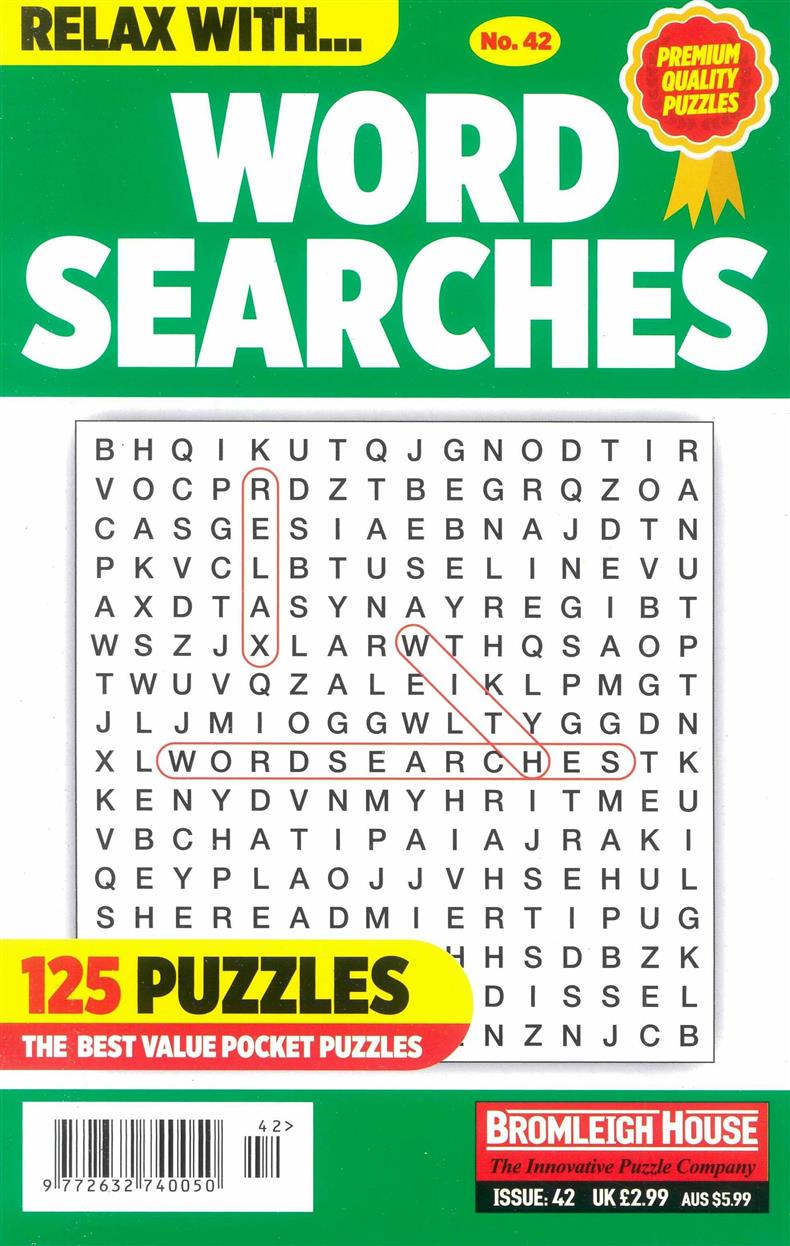 Relax With Wordsearches - NO 42