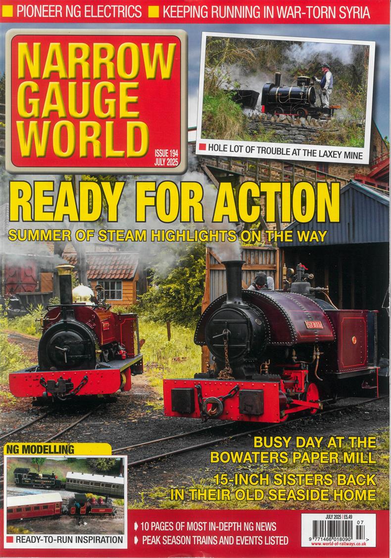 Narrow Gauge World - JUL 25