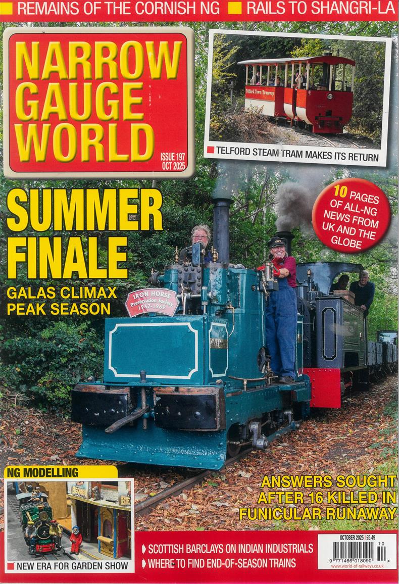 Narrow Gauge World - OCT 25