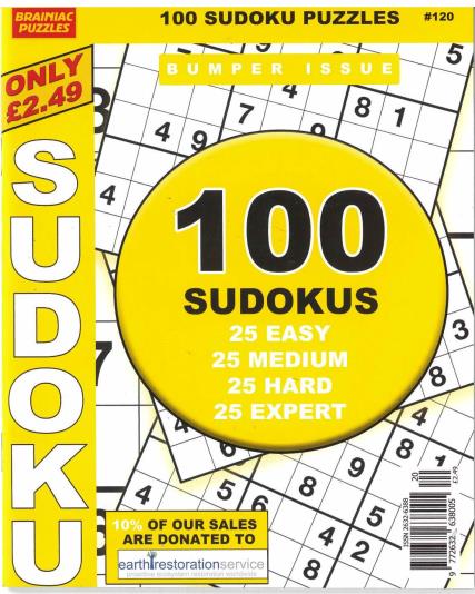 Brainiac Sudoku Magazine