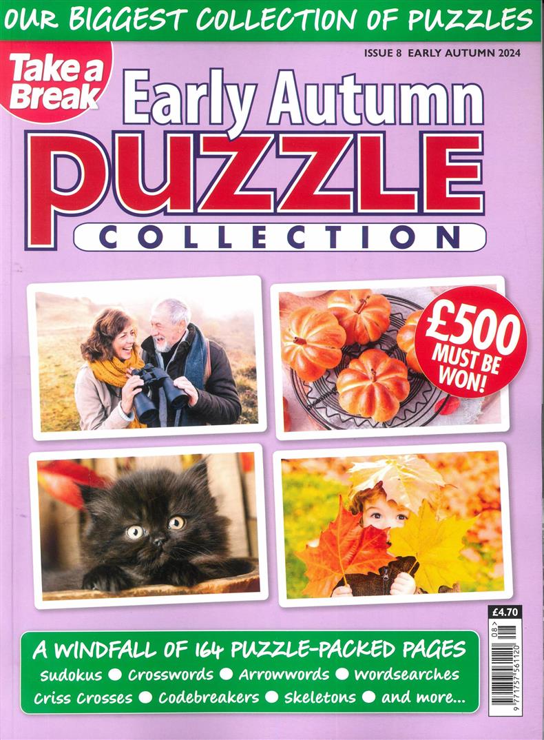 Take A Break Seasonal Puzzle Collection - AUTUMN