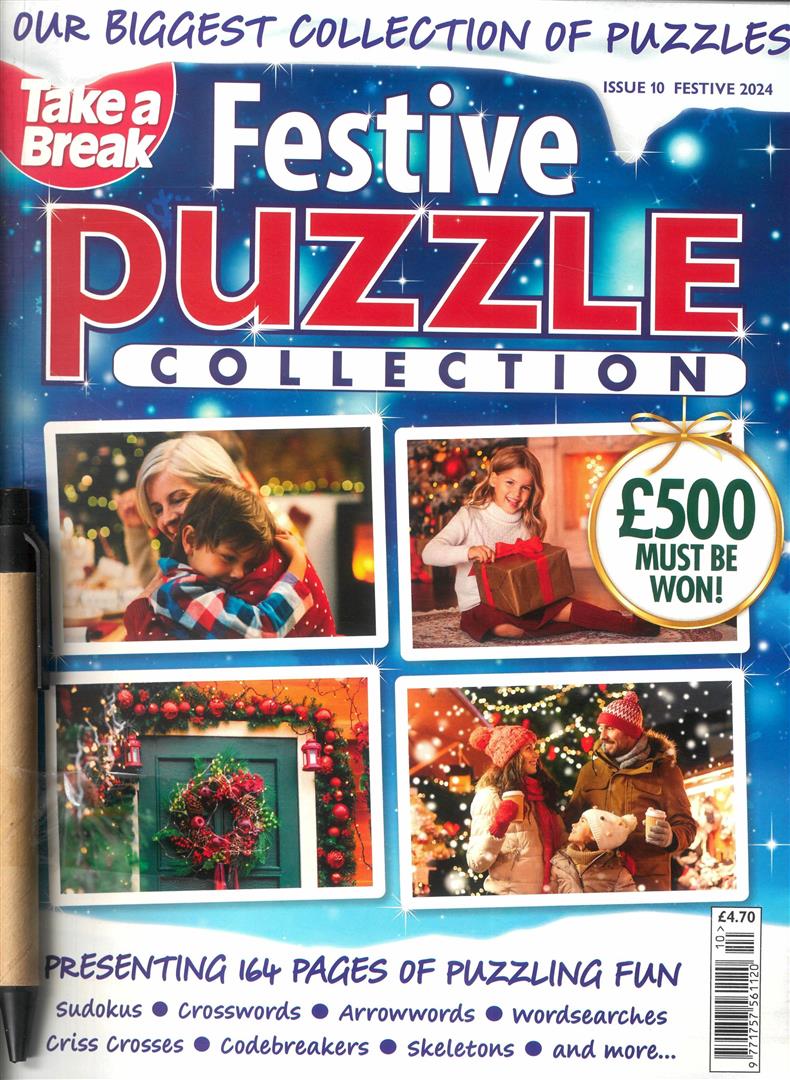 Take A Break Seasonal Puzzle Collection - FESTIVE 24