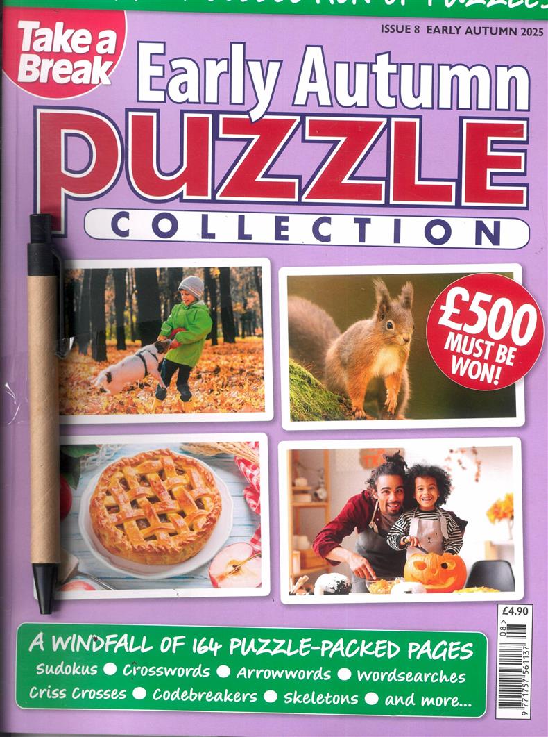Take A Break Seasonal Puzzle Collection - AUTUMN