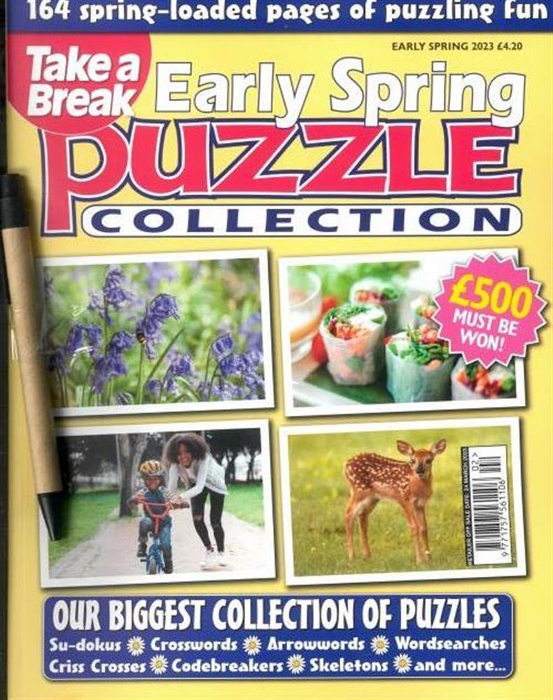 Take A Break Seasonal Puzzle Collection Magazine Subscription