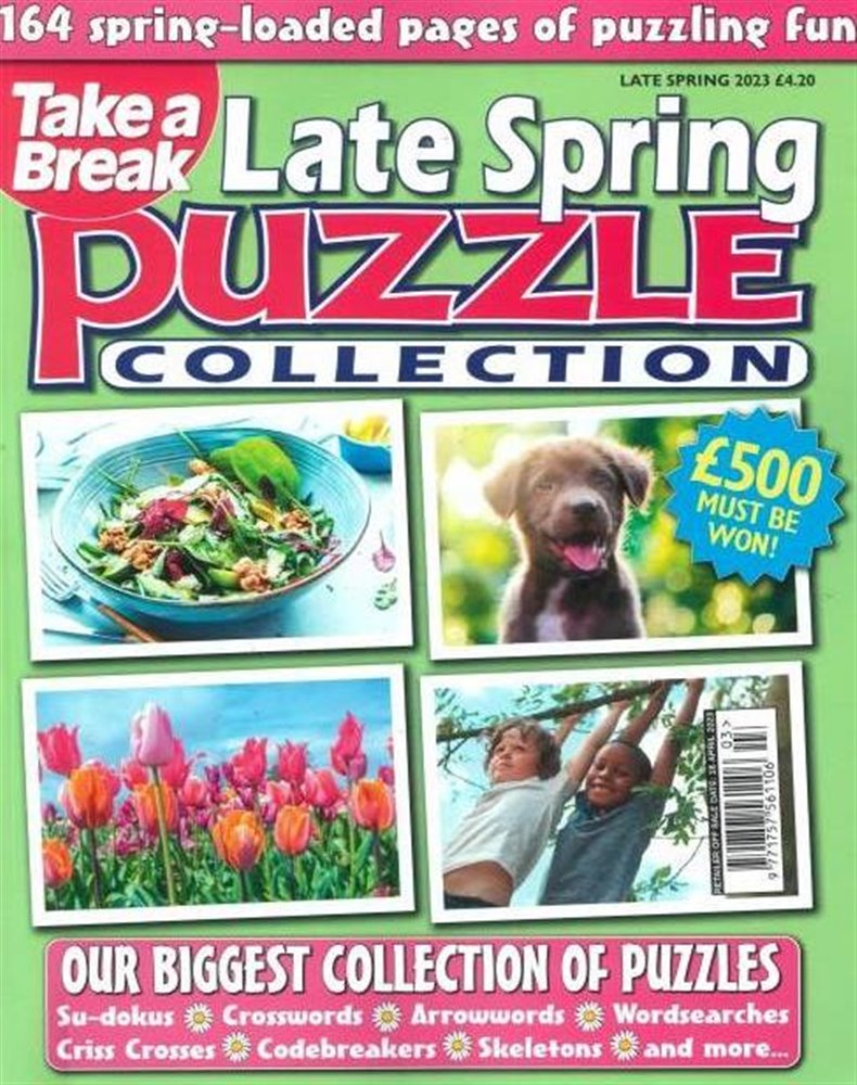 Take A Break Seasonal Puzzle Collection Magazine Subscription