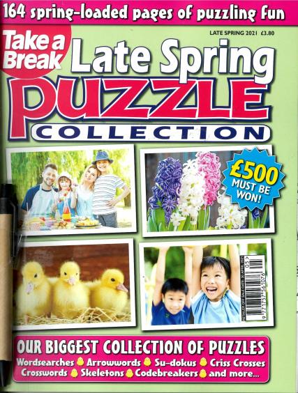 Take A Break Seasonal Puzzle Collection magazine