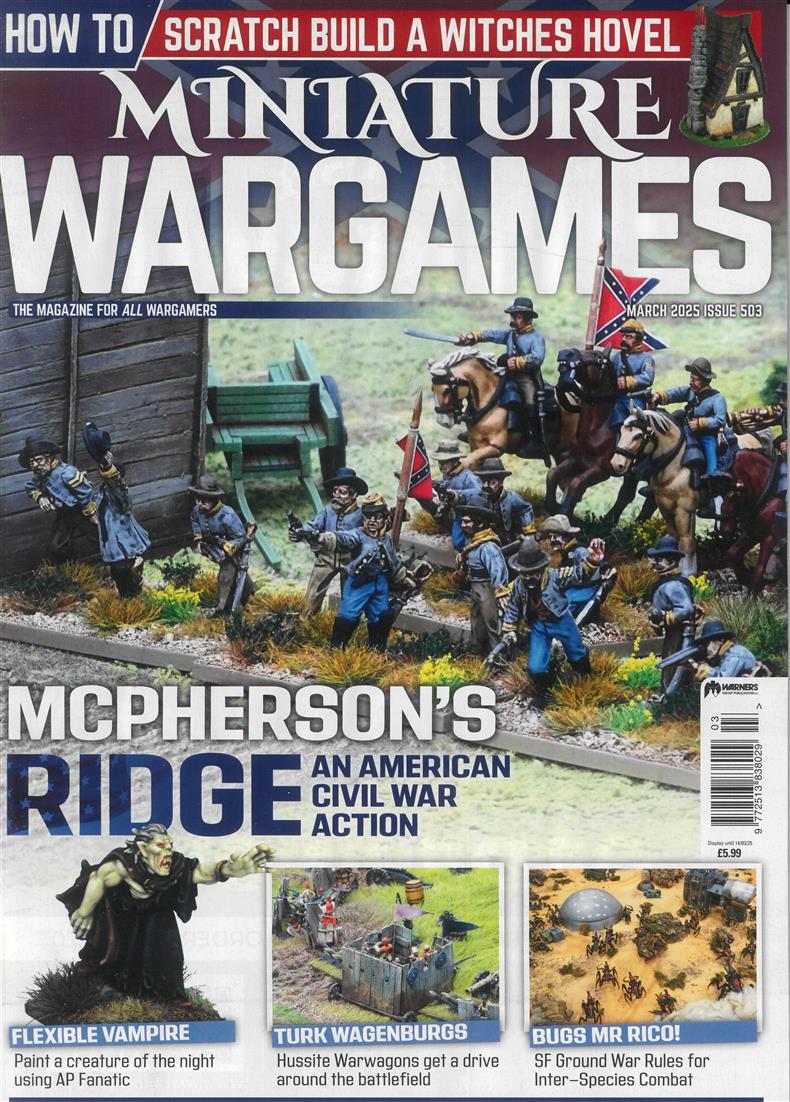 Miniature Wargames - MAR 25