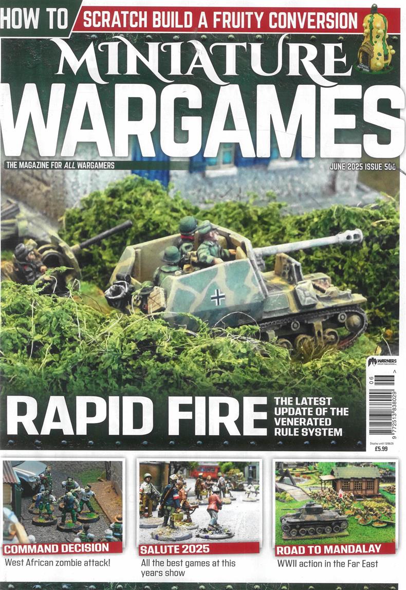 Miniature Wargames - JUN 25