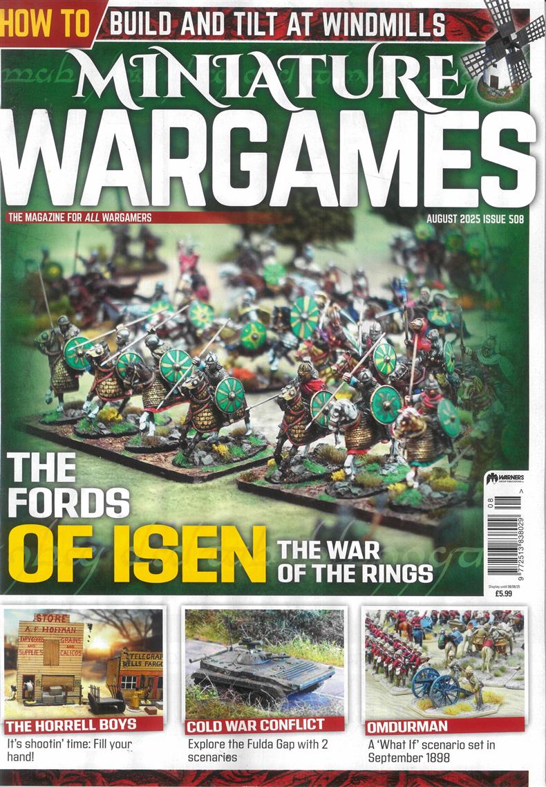 Miniature Wargames - AUG 25