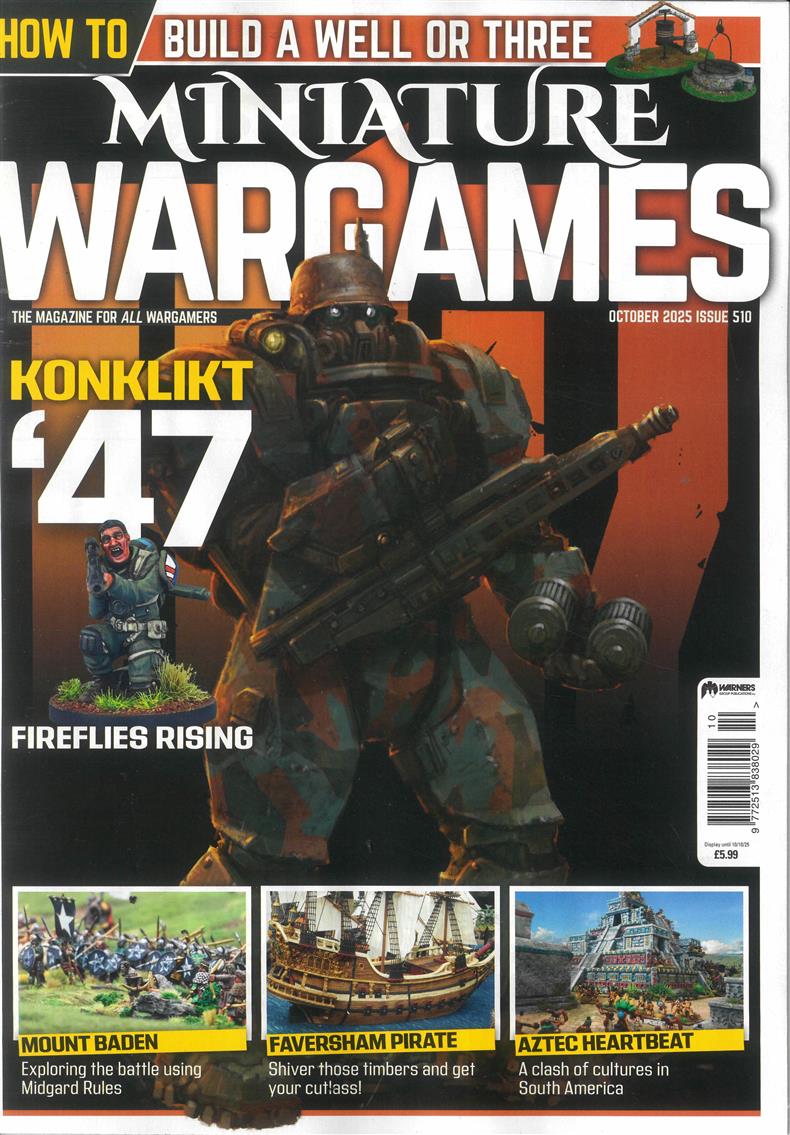 Miniature Wargames - OCT 25