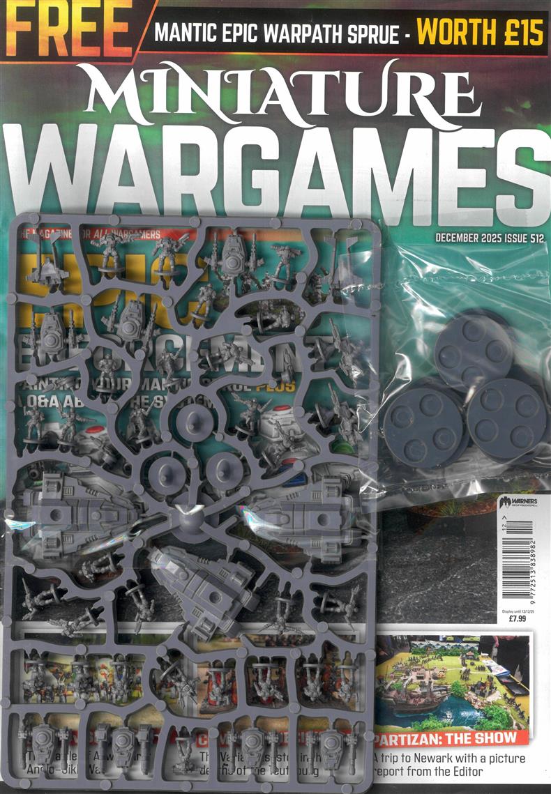 Miniature Wargames - DEC 25