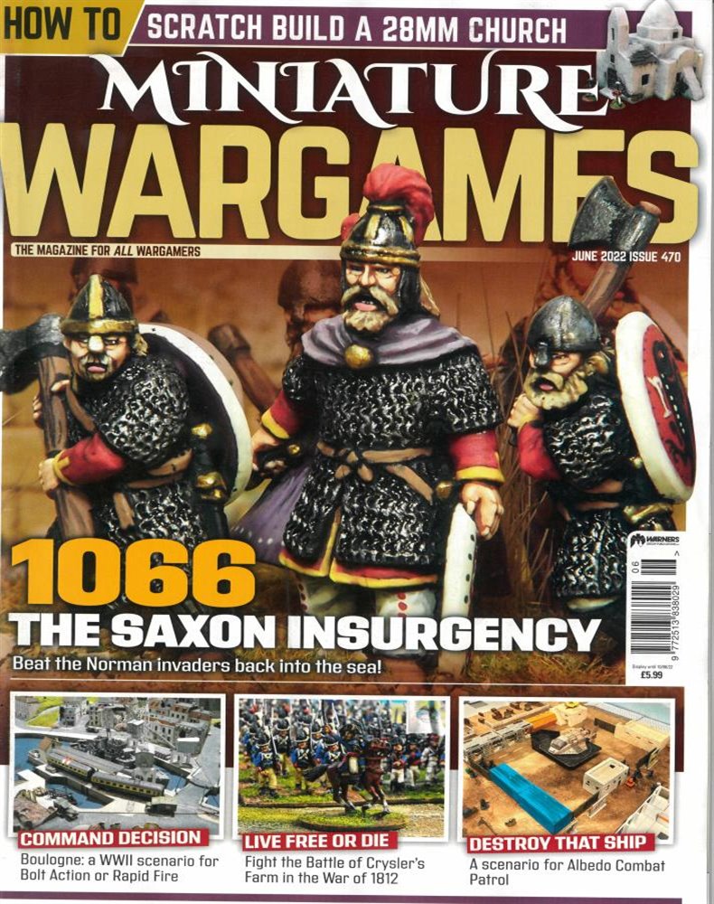 Miniature Wargames Magazine Issue JUN 22