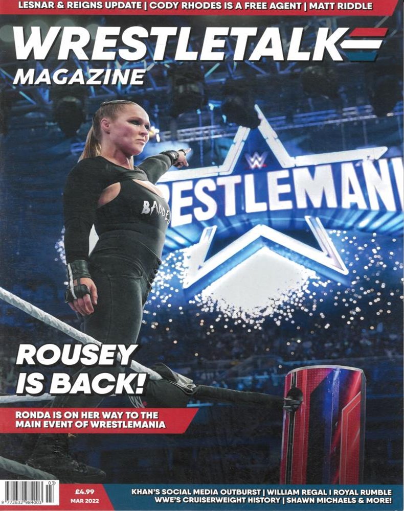 Wrestle Talk Magazine Issue MAR 22