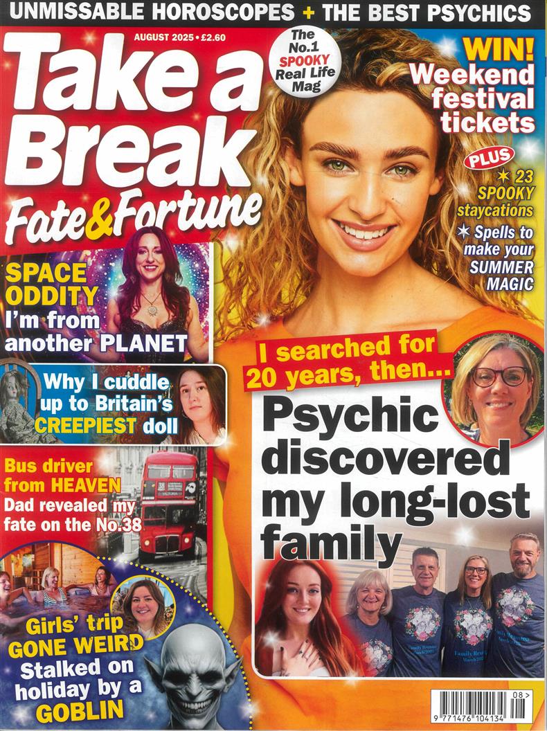 Take a Break Fate and Fortune - AUG 25