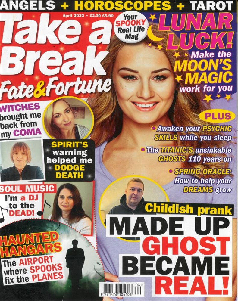 Take a Break Fate and Fortune Magazine Issue APR 22