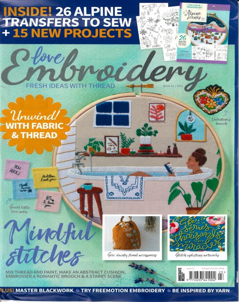 Love Embroidery Magazine Issue NO 23