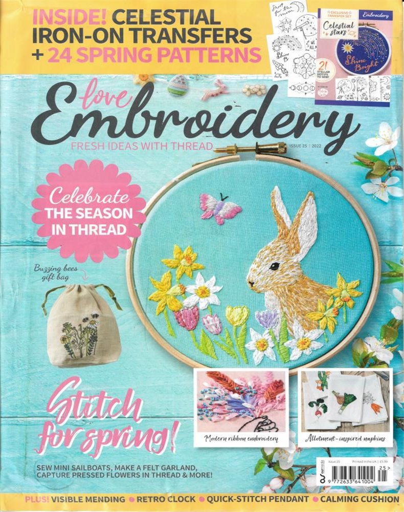 Love Embroidery Magazine Issue NO 25