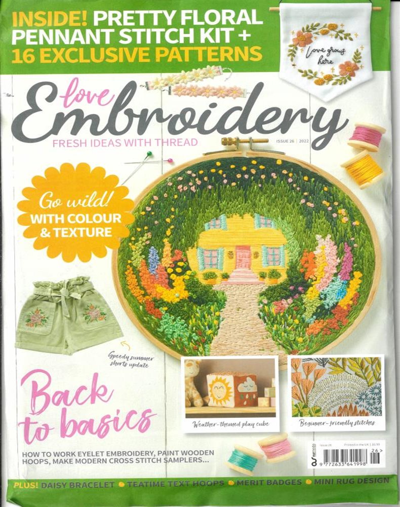 Love Embroidery Magazine Issue NO 26