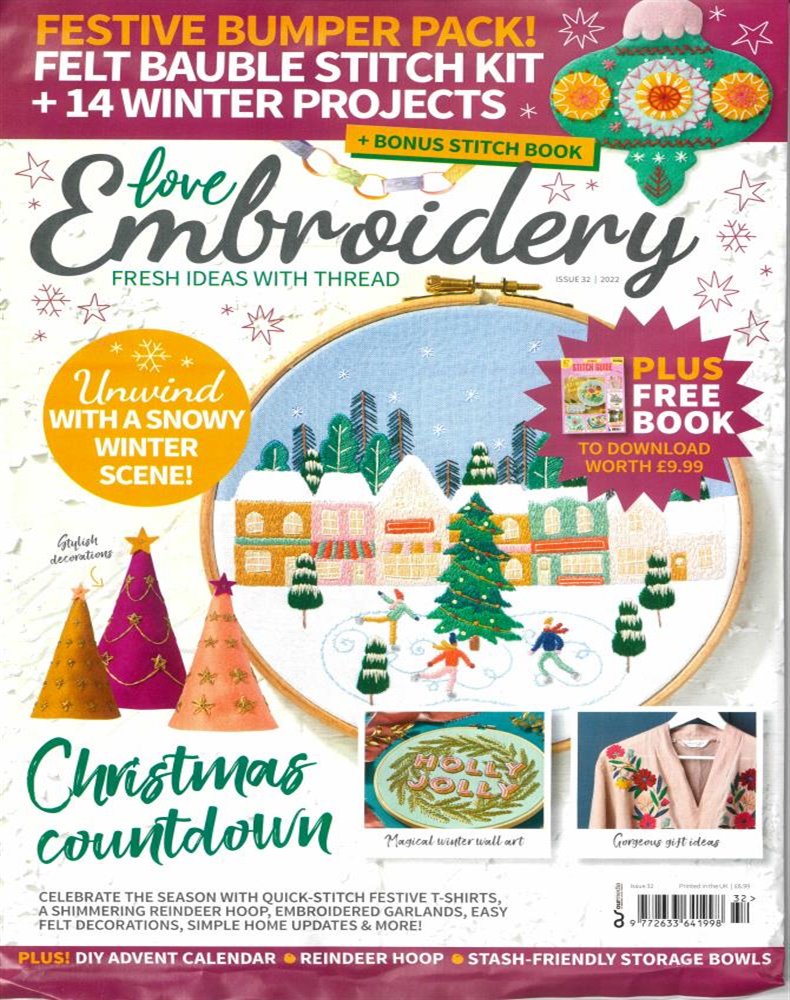 Love Embroidery Magazine Subscription