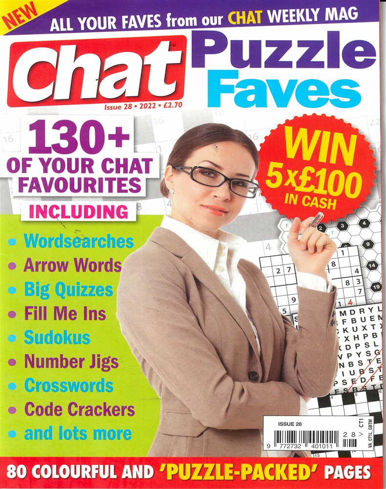 Chat Puzzle Faves Magazine Issue NO 28