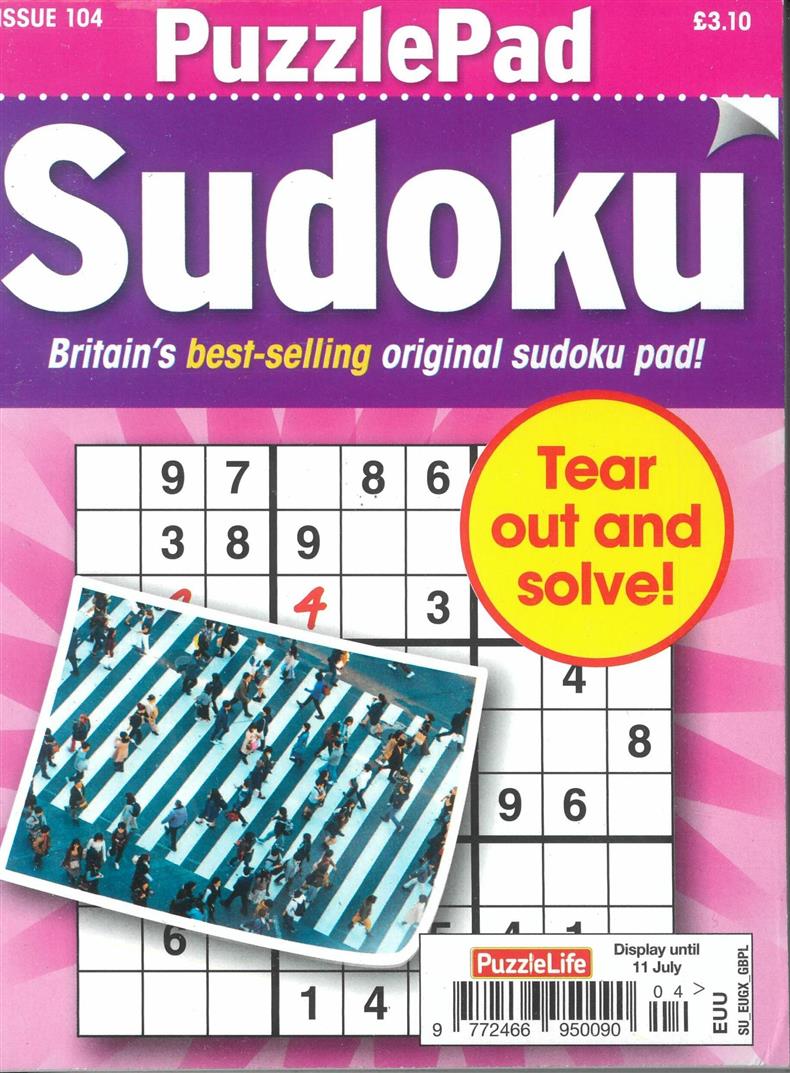 Puzzlelife PuzzlePad Sudoku - NO 104
