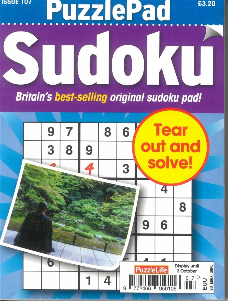 Puzzlelife PuzzlePad Sudoku - NO 107