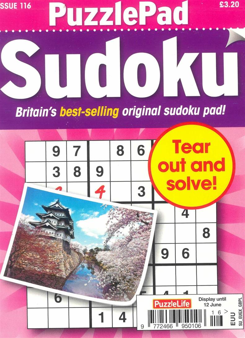 Puzzlelife PuzzlePad Sudoku - NO 116