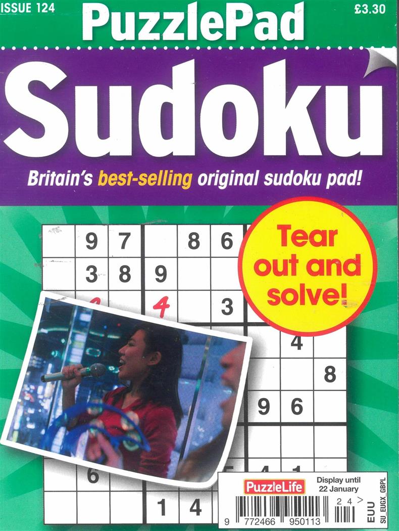 Puzzlelife PuzzlePad Sudoku - NO 124