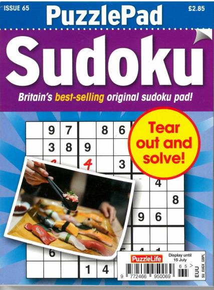 Puzzlelife PuzzlePad Sudoku magazine