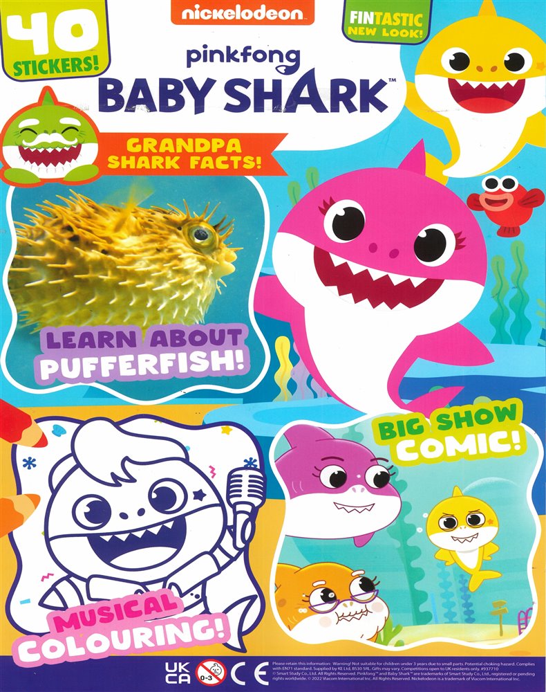 Baby Shark Magazine Magazine Issue NO 17