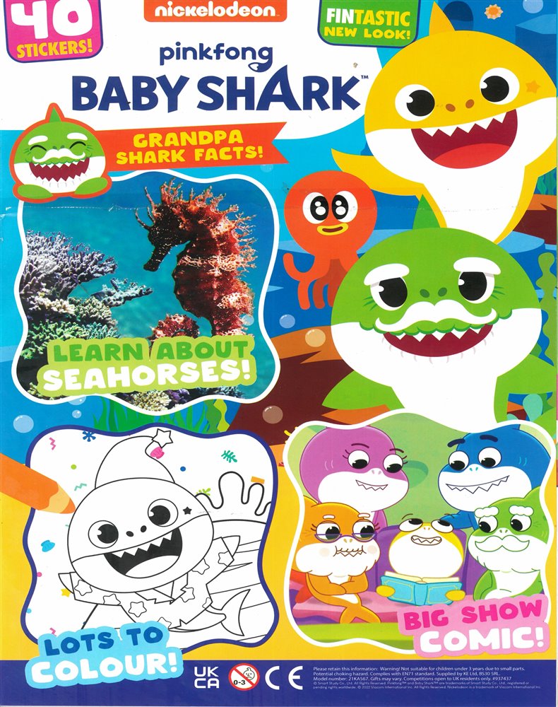 Baby Shark Magazine Magazine Issue NO 20