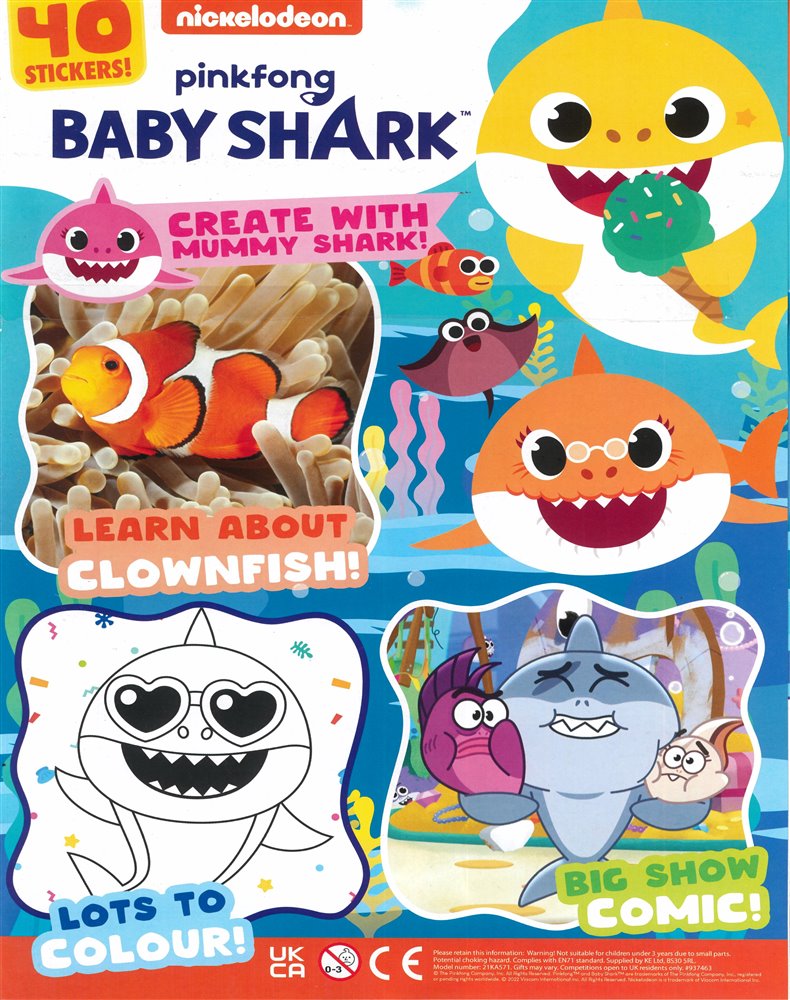 Baby Shark Magazine Magazine Issue NO 22