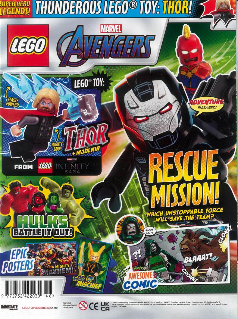 Lego Superhero Legends Magazine Subscription