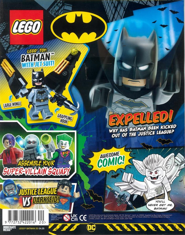Lego Superhero Legends Magazine Issue BATMAN 20