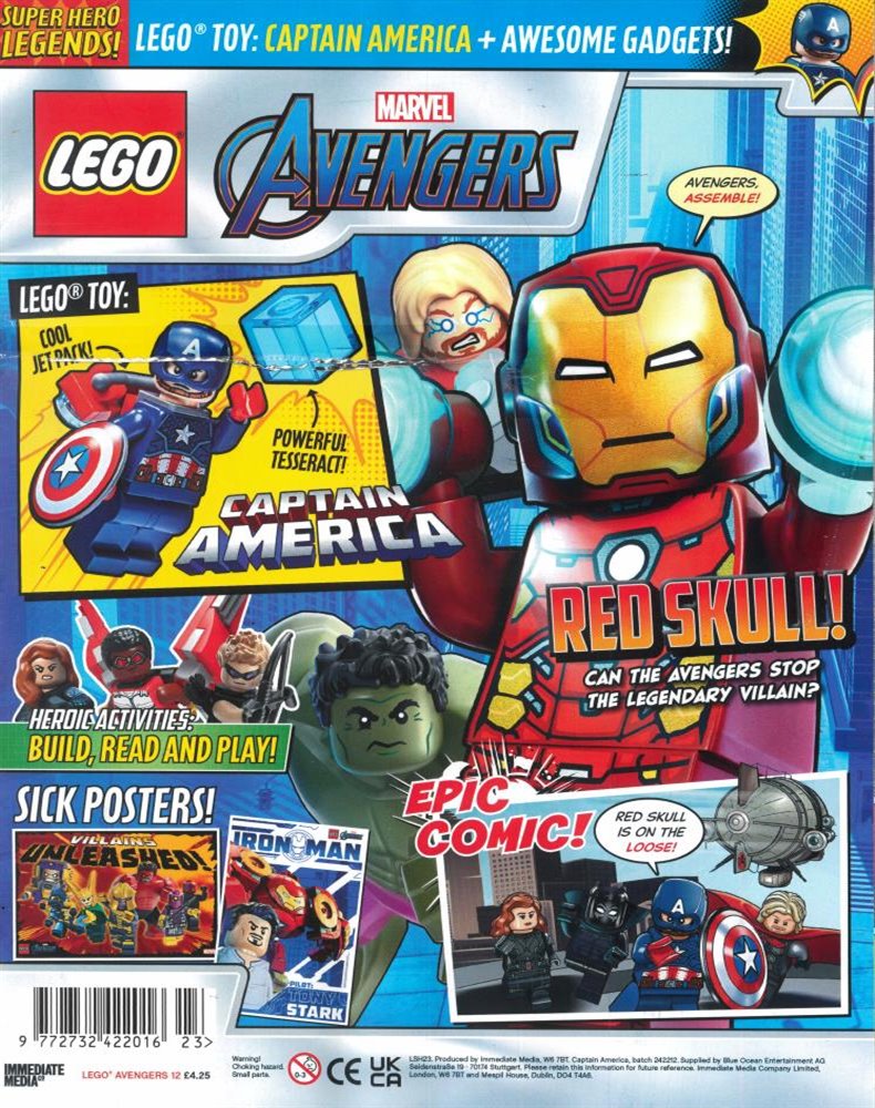 Lego Superhero Legends Magazine Issue AVENGERS12