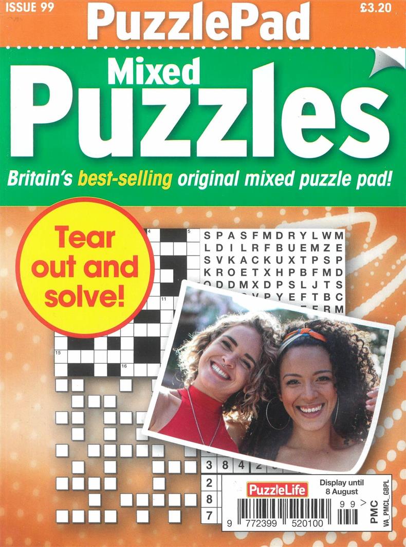 Puzzlelife PuzzlePad Mixed Puzzles - NO 99
