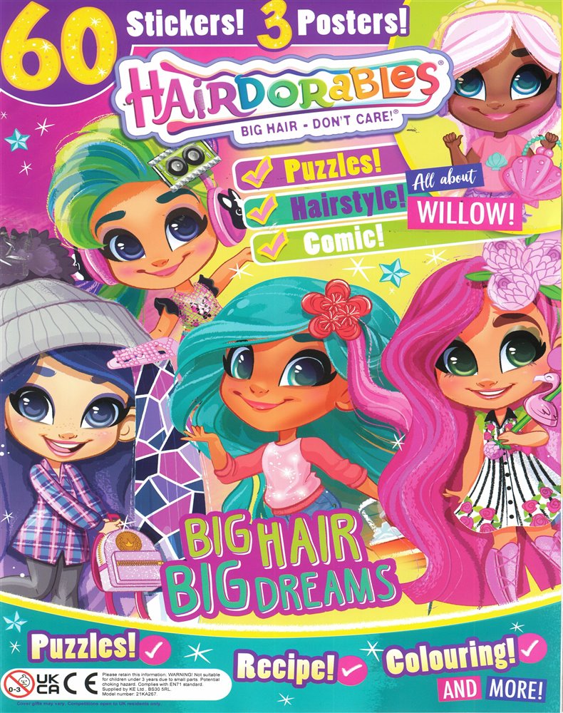 Hairdorables Magazine Issue NO 14