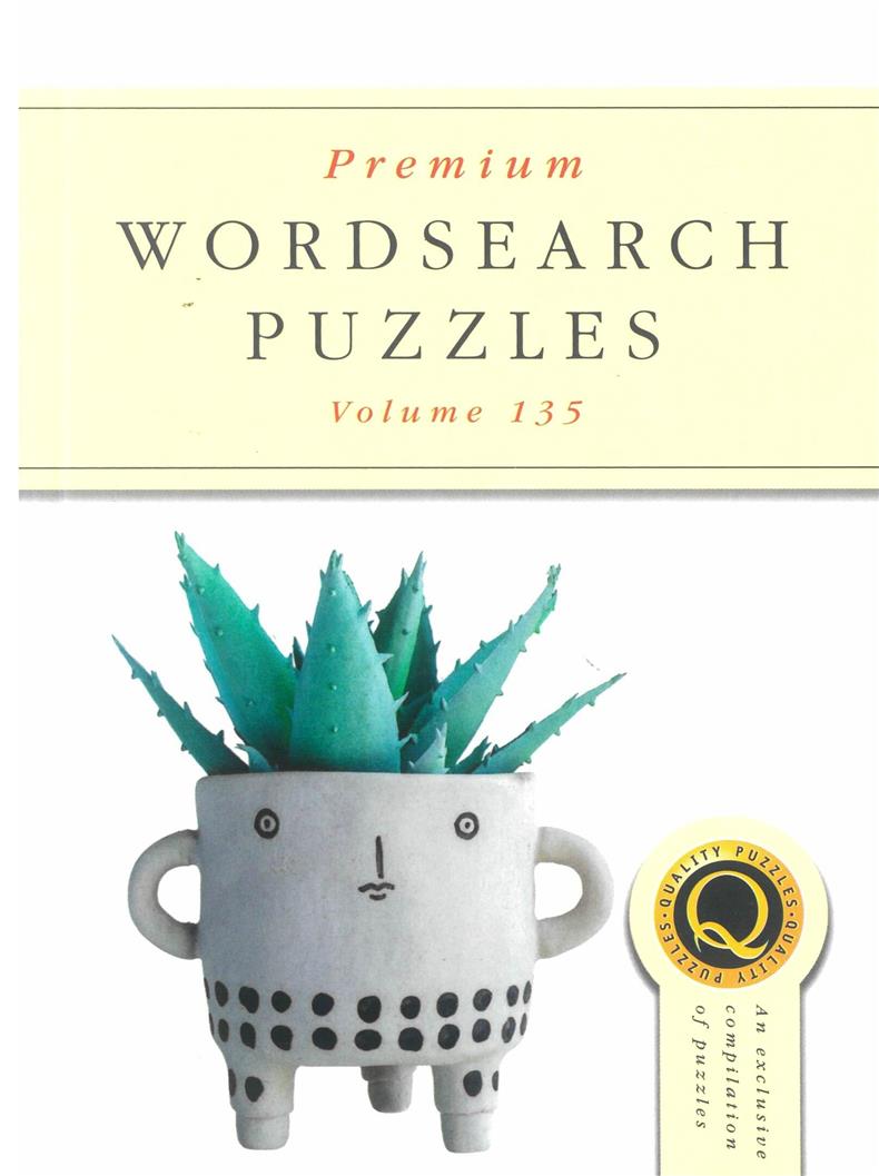 Premium Wordsearch Puzzles - NO 135
