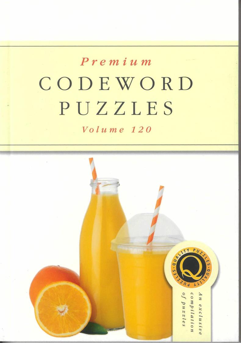 Premium Codeword Puzzles - NO 120