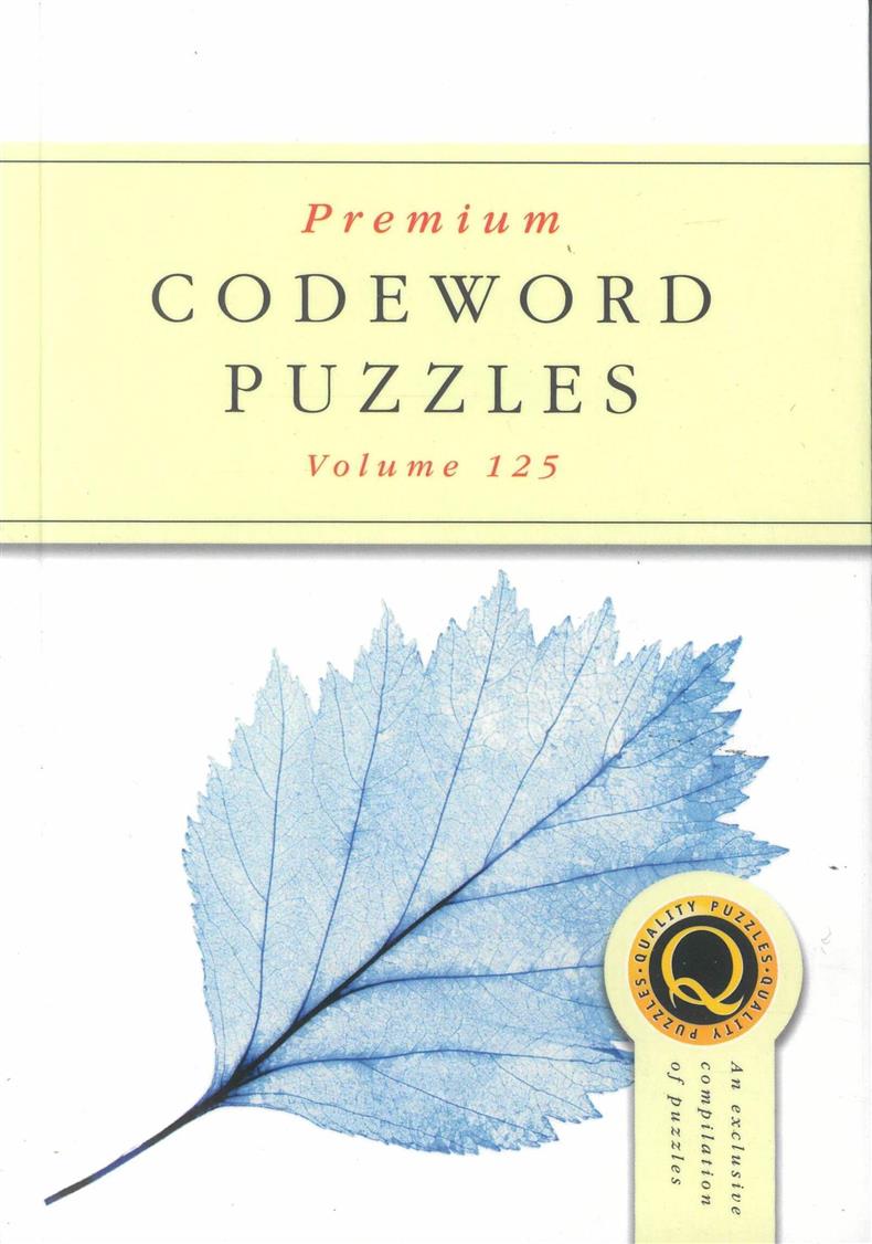 Premium Codeword Puzzles - NO 125