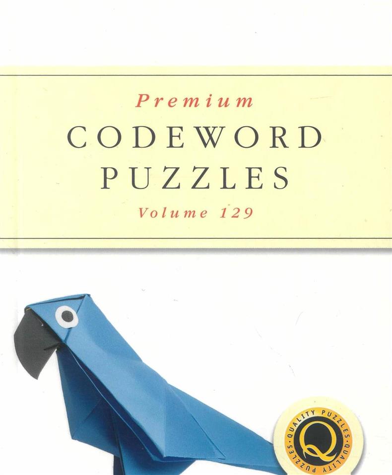 Premium Codeword Puzzles - NO 129