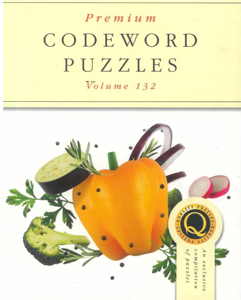 Premium Codeword Puzzles - NO 132