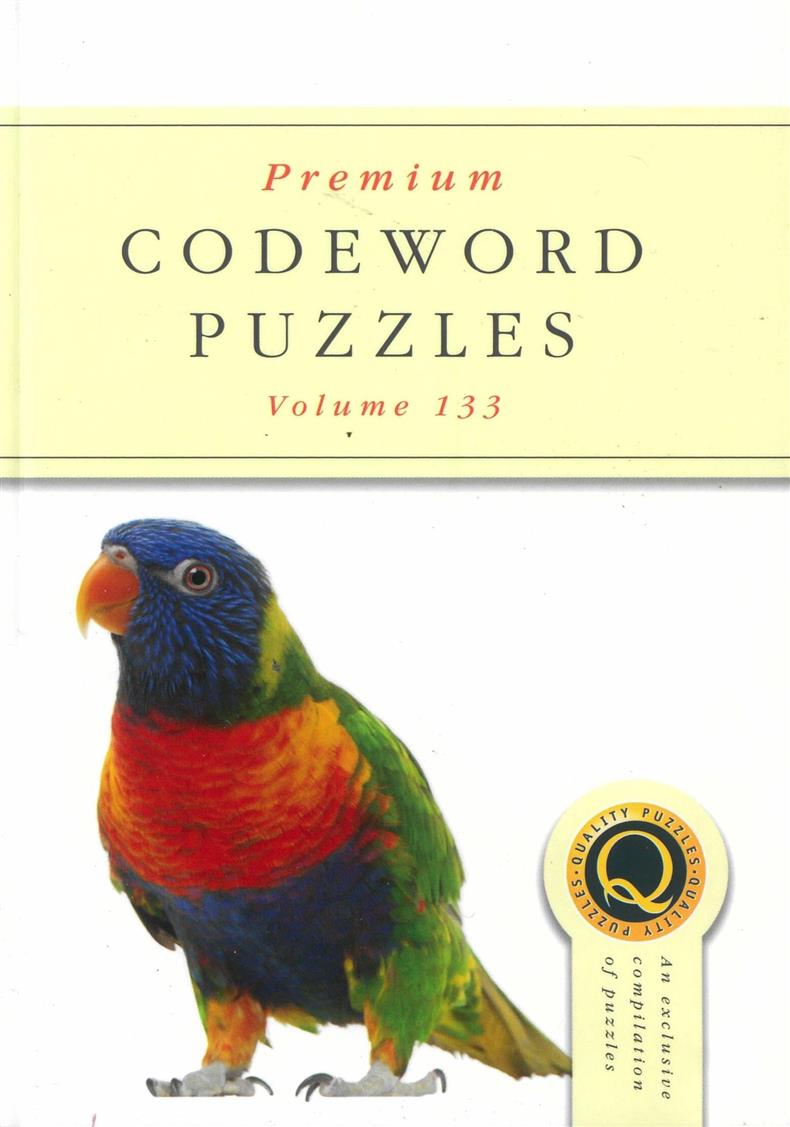 Premium Codeword Puzzles - NO 133