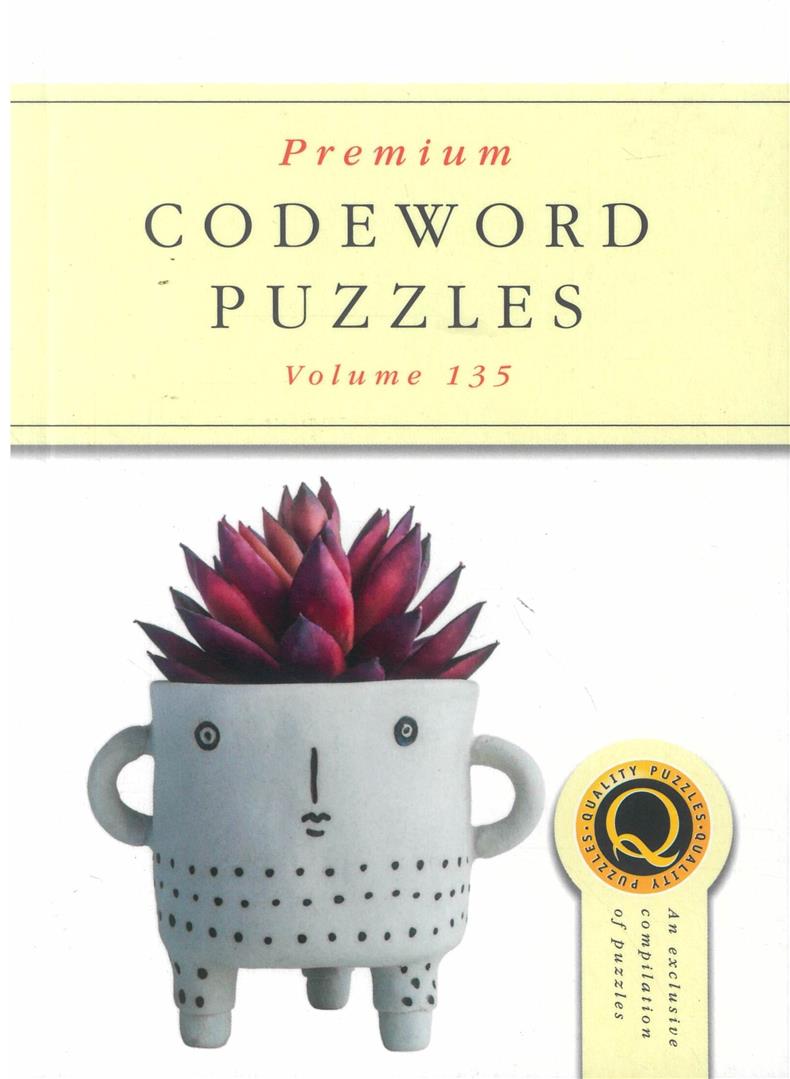 Premium Codeword Puzzles - NO 135