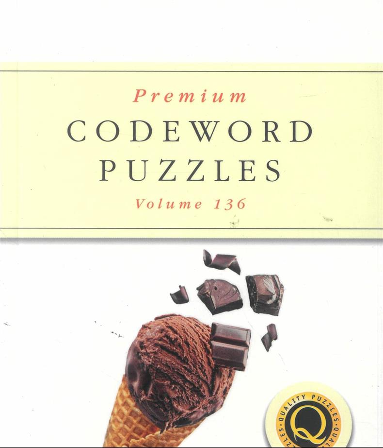 Premium Codeword Puzzles - NO 136