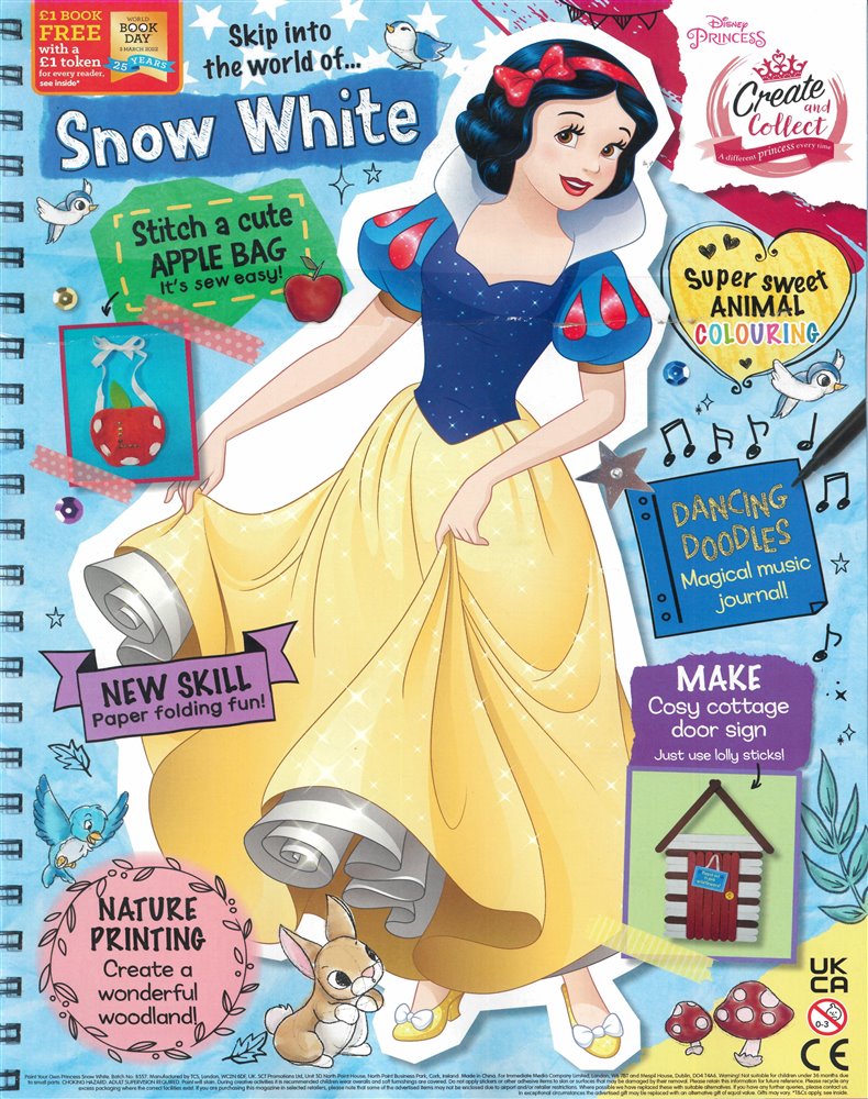 Disney Princess Create and Collect Magazine Issue NO 23