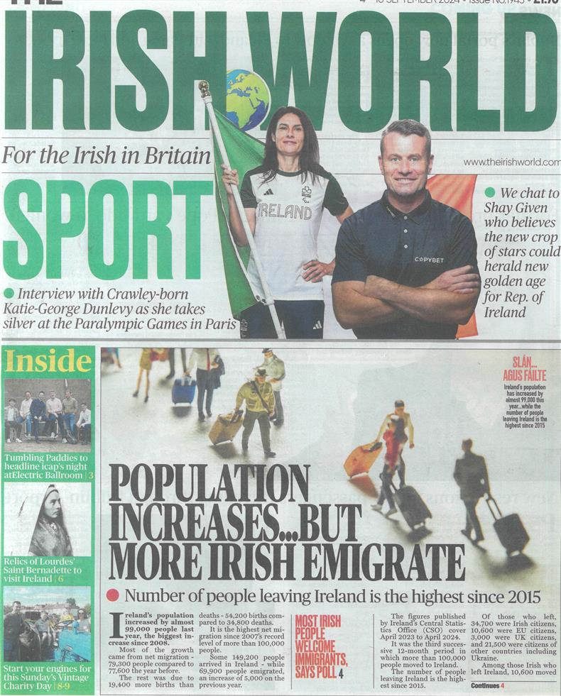 Irish World - 04/09/2024